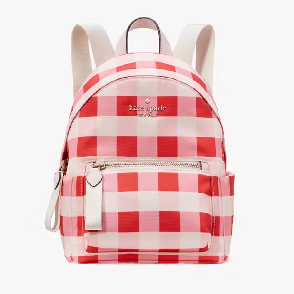 Kate Spade Chelsea Gingham Mini Backpack